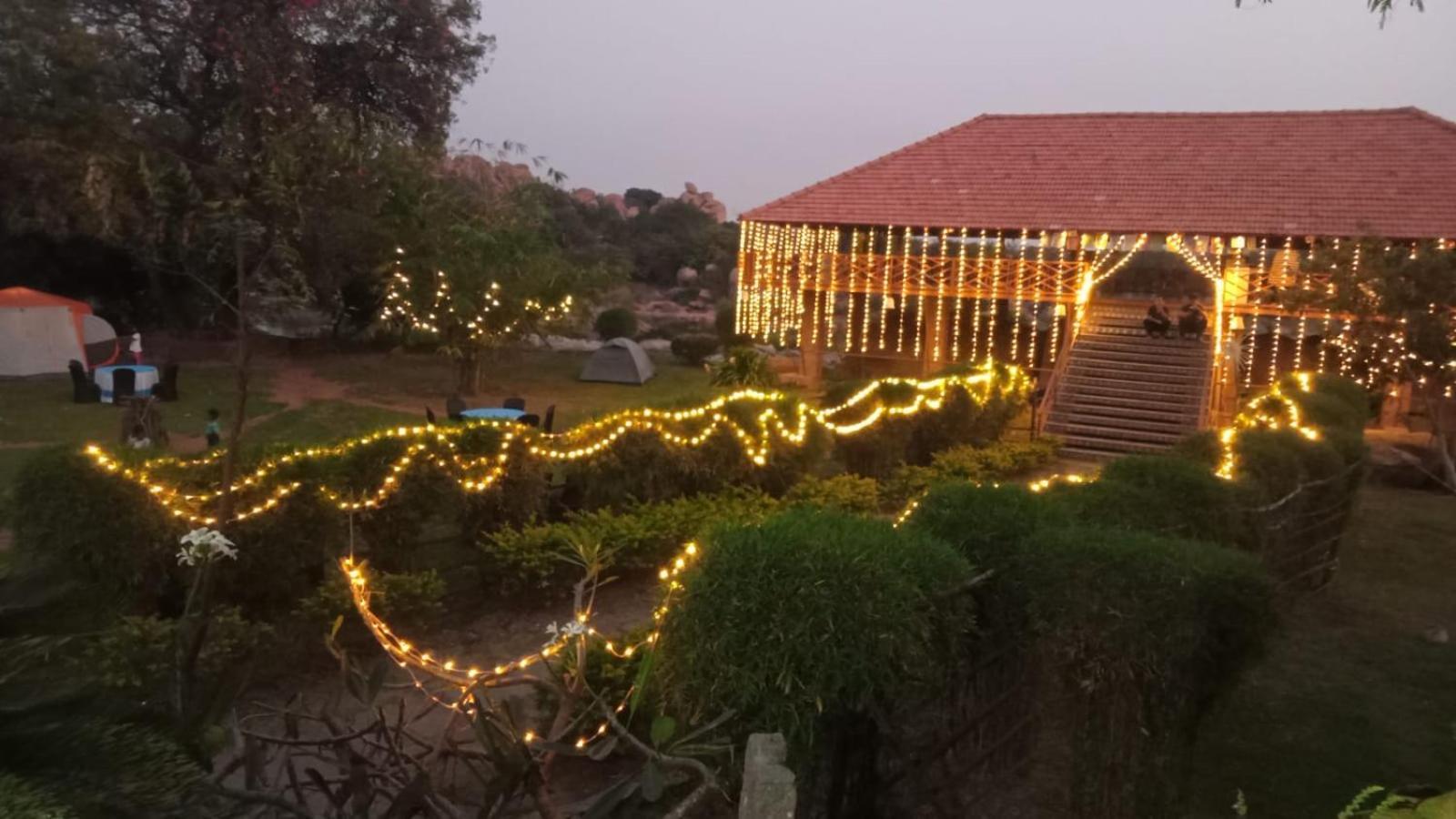 Leo Woods Hampi River View Hotel Exterior foto